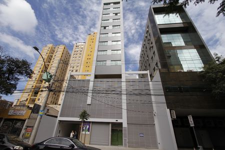 Studio para alugar com 44m², 1 quarto e 1 vagaFachada do Prédio