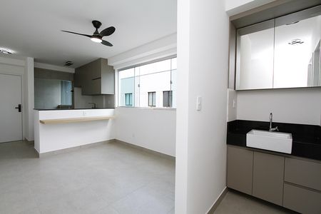 Studio para alugar com 44m², 1 quarto e 1 vagaSala