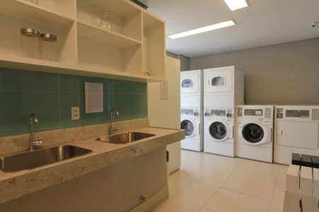 Studio para alugar com 24m², 1 quarto e sem vagaLavanderia