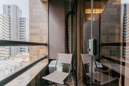 Varanda de apartamento para alugar com 1 quarto, 45m² em Pinheiros, São Paulo