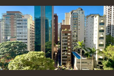 Apartamento para alugar com 118m², 3 quartos e 2 vagasVista da Sala