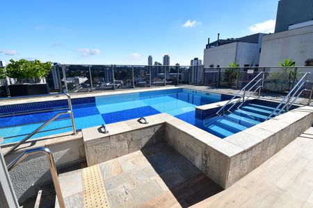 Área comum - Piscina de apartamento para alugar com 1 quarto, 40m² em Cambuí, Campinas