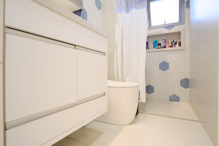 Apartamento à venda com 140m², 3 quartos e 2 vagasBanheiro da Suíte 3