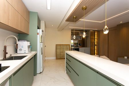 Cozinha de apartamento à venda com 3 quartos, 140m² em Tatuapé, São Paulo