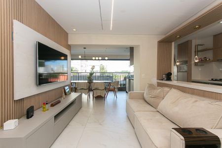 Sala de apartamento à venda com 3 quartos, 140m² em Tatuapé, São Paulo