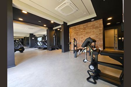 Studio para alugar com 25m², 1 quarto e sem vaga Studio para alugar com 25m², 1 quarto e sem vagaAcademia