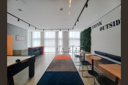 Studio à venda com 23m², 1 quarto e 1 vaga Studio à venda com 23m², 1 quarto e 1 vagaSalão de jogos
