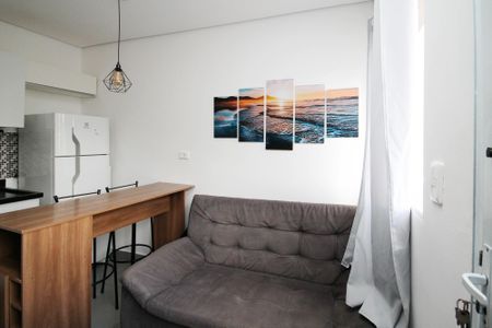 Studio para alugar com 25m², 1 quarto e sem vagaSala