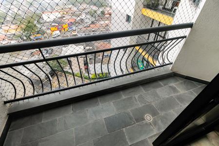 Varanda da Sala de apartamento para alugar com 2 quartos, 68m² em Jardim Henriqueta, Taboão da Serra
