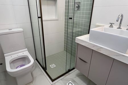 Apartamento para alugar com 84m², 2 quartos e 1 vagaBanheiro da Suíte 1