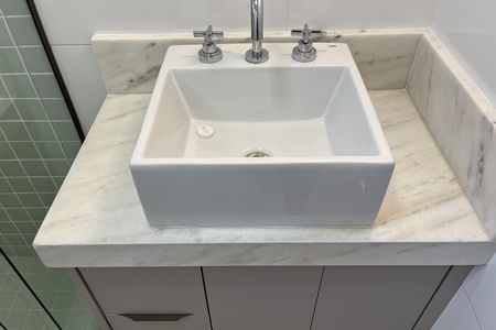 Apartamento para alugar com 84m², 2 quartos e 1 vagaBanheiro da Suíte 1