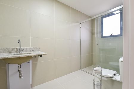 Studio para alugar com 32m², 1 quarto e sem vaga Studio para alugar com 32m², 1 quarto e sem vagaBanheiro