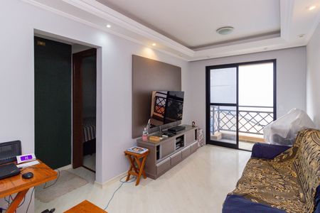 Sala de apartamento à venda com 1 quarto, 41m² em Vila Mangalot, São Paulo