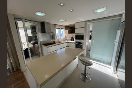 Cozinha de apartamento à venda com 3 quartos, 141m² em Jardim Colombo, São Paulo