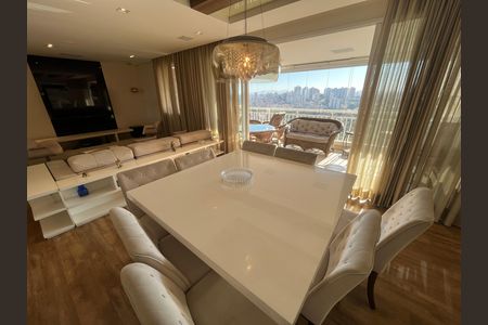Sala de Jantar de apartamento à venda com 3 quartos, 141m² em Jardim Colombo, São Paulo