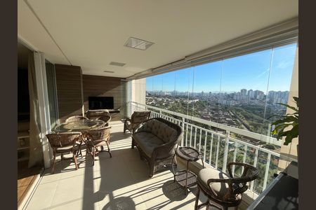 Sacada de apartamento à venda com 3 quartos, 141m² em Jardim Colombo, São Paulo