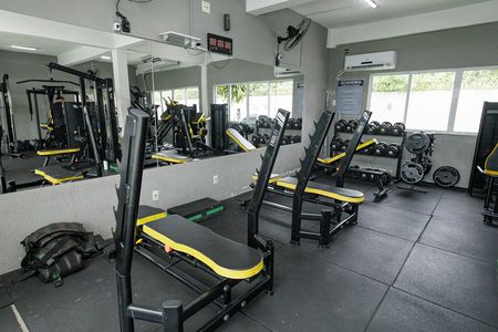 Apartamento à venda com 50m², 2 quartos e 1 vaga Apartamento à venda com 50m², 2 quartos e 1 vagaÁrea comum - Academia