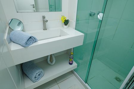Apartamento à venda com 50m², 2 quartos e 1 vaga Apartamento à venda com 50m², 2 quartos e 1 vagaBanheiro