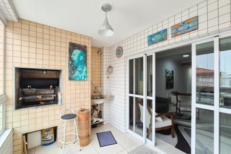 Varanda gourmet de apartamento à venda com 4 quartos, 130m² em Nova Petrópolis, São Bernardo do Campo