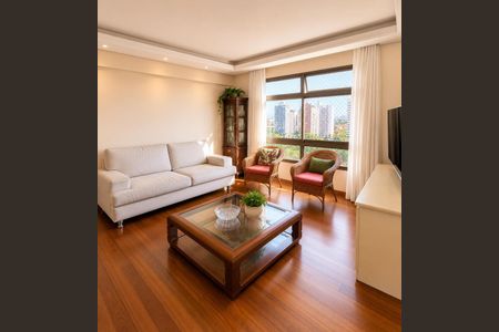 Sala de apartamento para alugar com 4 quartos, 143m² em Belvedere, Belo Horizonte
