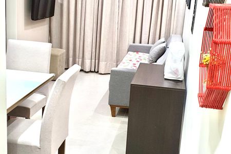 Sala de apartamento à venda com 2 quartos, 48m² em Vila Araguaia, São Paulo