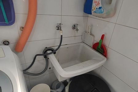 Área de Serviço de casa à venda com 2 quartos, 115m² em Santo Antônio, São Caetano do Sul