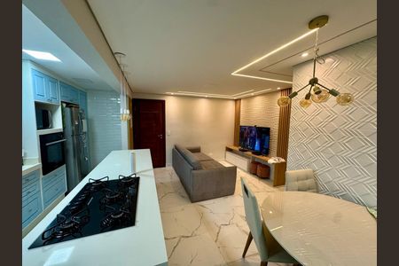 Cozinha de apartamento à venda com 3 quartos, 62m² em Centro, Diadema