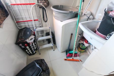 Área de Serviço de apartamento à venda com 2 quartos, 55m² em Vila Cruzeiro, São Paulo