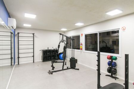 Apartamento para alugar com 48m², 2 quartos e 1 vaga Apartamento para alugar com 48m², 2 quartos e 1 vagaÁrea comum - Academia
