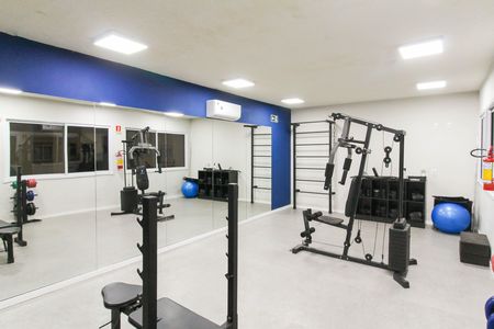 Apartamento para alugar com 48m², 2 quartos e 1 vaga Apartamento para alugar com 48m², 2 quartos e 1 vagaÁrea comum - Academia
