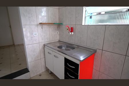 Cozinha de casa para alugar com 1 quarto, 50m² em Vila Campestre, São Paulo