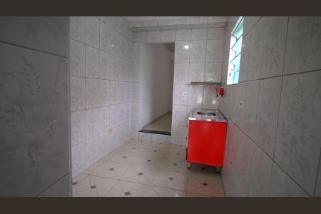 Cozinha de casa para alugar com 1 quarto, 50m² em Vila Campestre, São Paulo