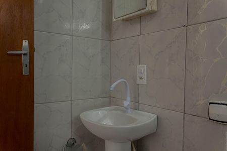 Banheiro de kitnet/studio para alugar com 1 quarto, 38m² em Centro, São Bernardo do Campo