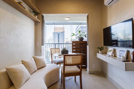 Apartamento à venda com 24m², 1 quarto e sem vaga Apartamento à venda com 24m², 1 quarto e sem vagaSala