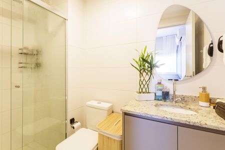 Apartamento à venda com 24m², 1 quarto e sem vaga Apartamento à venda com 24m², 1 quarto e sem vagaBanheiro da Suíte