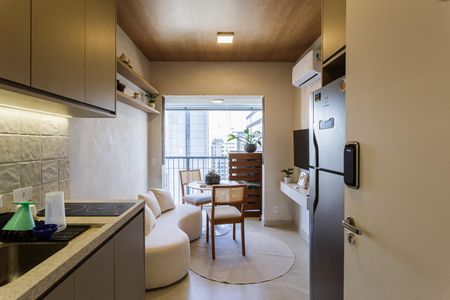 Apartamento à venda com 24m², 1 quarto e sem vaga Apartamento à venda com 24m², 1 quarto e sem vagaSala