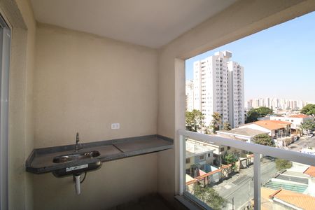 Varanda da Sala de apartamento para alugar com 2 quartos, 62m² em Lauzane Paulista, São Paulo