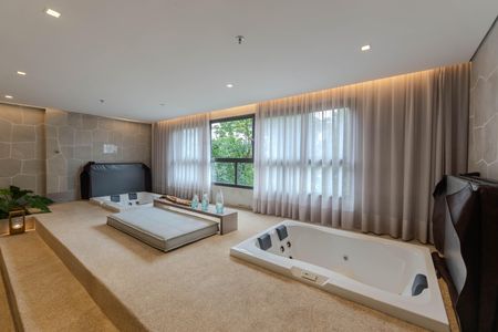 Studio para alugar com 25m², 1 quarto e sem vaga Studio para alugar com 25m², 1 quarto e sem vagaSaúna