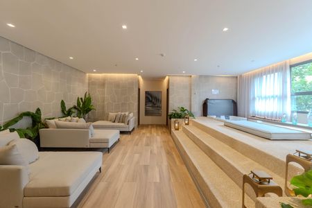 Studio para alugar com 25m², 1 quarto e sem vaga Studio para alugar com 25m², 1 quarto e sem vagaSaúna