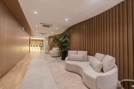 Studio para alugar com 25m², 1 quarto e sem vaga Studio para alugar com 25m², 1 quarto e sem vagaHall de entrada