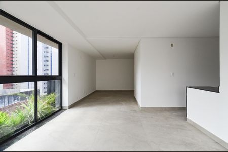 Sala Ambientes de apartamento à venda com 3 quartos, 105m² em Lourdes, Belo Horizonte