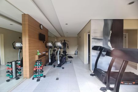 Apartamento para alugar com 47m², 2 quartos e 1 vaga Apartamento para alugar com 47m², 2 quartos e 1 vagaÁrea comum - Academia