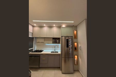 Cozinha de apartamento para alugar com 2 quartos, 52m² em Jardim dos sábias, Indaiatuba