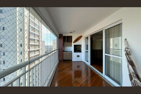 Varanda de apartamento à venda com 3 quartos, 124m² em Vila Constancia, São Paulo