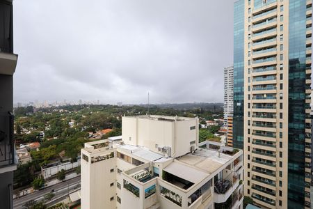 Vista Varanda de apartamento para alugar com 1 quarto, 27m² em Campo Belo, São Paulo