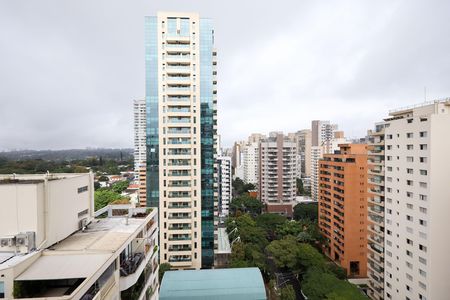 Vista Varanda de apartamento para alugar com 1 quarto, 27m² em Campo Belo, São Paulo
