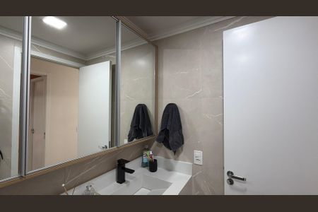 Banheiro da Suíte de apartamento à venda com 2 quartos, 56m² em Catumbi, São Paulo