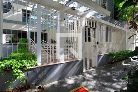 Fachada de apartamento para alugar com 1 quarto, 35m² em Indianópolis, São Paulo