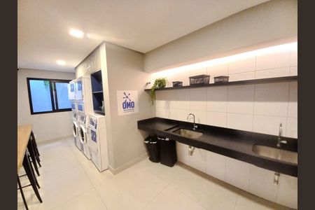 Studio para alugar com 23m², 1 quarto e sem vaga Studio para alugar com 23m², 1 quarto e sem vagaLavanderia