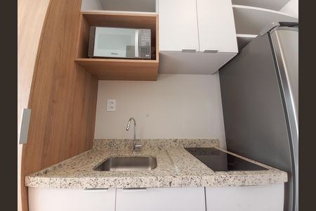 Studio para alugar com 23m², 1 quarto e sem vaga Studio para alugar com 23m², 1 quarto e sem vagaCozinha